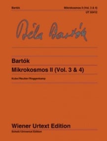 Bartok: Mikrokosmos 2 (Volume 3 & 4) for Piano published by Vienna Urtext