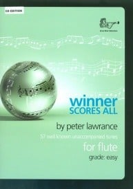 Winner Scores All for Flute published by Brasswind (Book & CD)