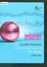 Winner Scores All for Oboe published by Brasswind (Book & CD)