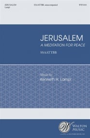 Lampl: Jerusalem SSAATTBB published by Walton