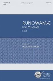 Rudoi: Runowam SATB published by Walton