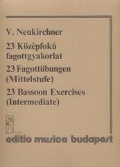 Neukirchner: 23 Bassoon Exercises published by EMB