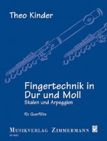 Kinder: Fingertechnik in Dur und Moll for Flute published by Zimmermann
