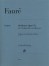 Faure: Sicilienne Opus 78 for Cello published by Henle