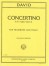 David: Concertino Opus 4 for Trombone published by IMC