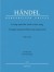 Handel: O sing unto the Lord (HWV 249a) published by Barenreiter Urtext - Vocal Score