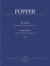 Popper: In The Forest Opus 50 for Cello published by Barenreiter