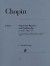 Chopin: Sonata in G Minor Opus 65 for Cello published by Henle