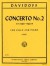 Davidoff: Concerto No 2 in A Opus 14 for Cello published by IMC