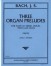 Bach: 3 Organ Preludes published by IMC