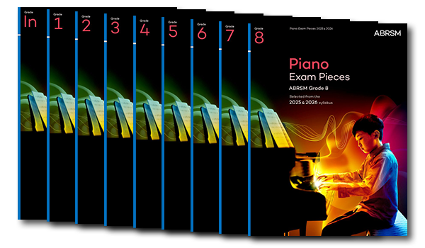 ABRSM Piano Pieces 2025 2026 grades initial to 8