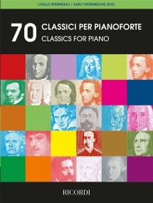 70 classici per pianoforte published by Ricordi