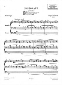 Roger-Ducasse: Pastorale for Organ published by Durand