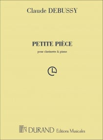 Debussy: Petite Piece for Clarinet published by Durand