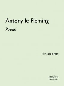 Fleming: Paean for Organ published by Encore