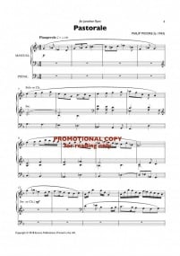 Moore: Pastorale for Organ published by Encore