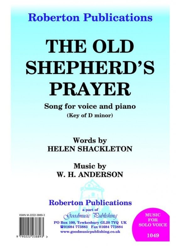 Anderson: Old Shepherd's Prayer in D Minor published by Roberton