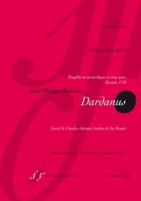 Rameau: Dardanus (1744) published by Barenreiter Urtext - Vocal Score