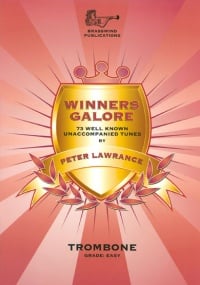 Winners Galore for Trombone (Bass Clef) published by Brasswind (Book & CD)
