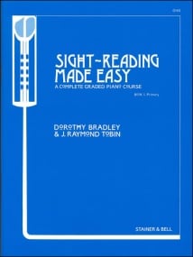 Sight Reading Made Easy Book 1 (Primary) for Piano published by Stainer & Bell