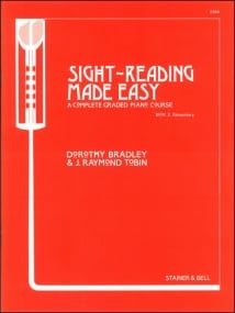 Sight Reading Made Easy Book 2 (Elementary) for Piano published by Stainer & Bell