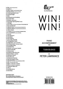 WIN! WIN! for Tuba/Eb Piano Accompaniment published by Brasswind