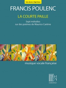 Poulenc: La Courte Paille - High Voice published by Durand