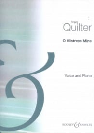 Quilter: O Mistress Mine In G for High voice published by Boosey & Hawkes