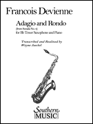 Devienne: Adagio And Rondo for Tenor Saxophone published by Southern