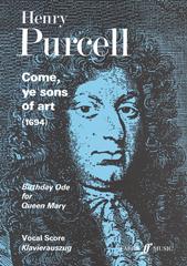 Purcell: Come, ye sons of art published by Faber - Vocal Score