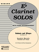 Marcello: Andante and Allegro (from Sonata in G) for Eb Clarinet published by Rubank