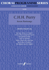 Parry: Seven Partsongs SATB published by Faber