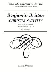 Britten: Christ's Nativity SATB published by Faber