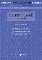 Purcell: Five Anthems SATB published by Faber