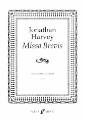 Harvey: Missa Brevis SATB published by Faber