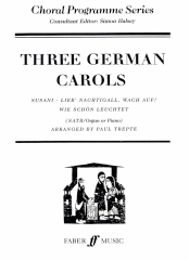 Trepte: Three German Carols SATB published by Faber