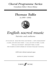 Tallis: English Sacred Music SATB published by Faber