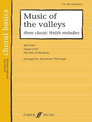 Allwood: Music Of The Valleys: 3 Classic Welsh Melodies SA/Men published by Faber
