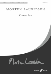 Lauridsen: O Nata Lux SATB published by Faber