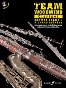 Team Woodwind - Clarinet published by Faber (Book & CD)