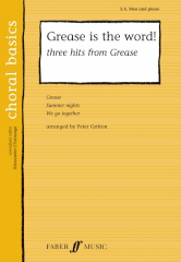 Grease Is The Word! 3 Hits from the Film SA/Men published by Faber