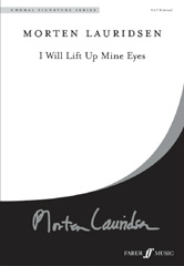 Lauridsen: I Will Lift Up Mine Eyes SATB published by Faber