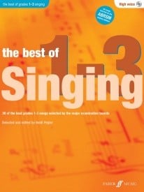 The Best of Singing Grade 1 to 3 - High Voice published by Faber