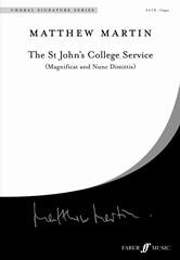 Martin: The St John's College Service SATB published by Faber