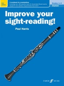 Harris: Improve Your Sight Reading Grade 1-3 for Clarinet published by Faber