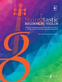 Stringtastic Beginners: Violin published by Faber (Book/Online Audio)