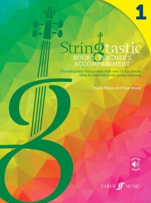 Stringtastic Book 1: Teachers Accompaniment (Piano Accompaniment) published by Faber (Book/Online Audio)