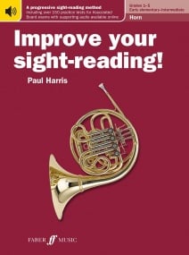 Improve Your Sight Reading Grade 1 - 5 for Horn published by Faber