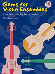 Butterworth: Gems for Violin Ensembles published by Alfred (Book & CD)