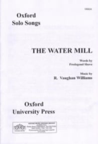 Vaughan-Williams: The Water Mill  in C for Low Voice published by OUP